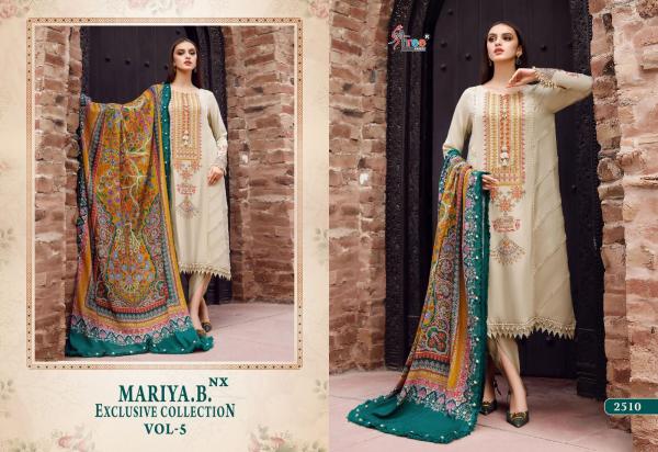 Shree Mariya B Exclusive Collection Vol 5 Nx Chiffon Dupatta Pakistani Suit